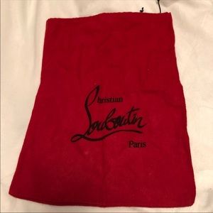 Christian Louboutin shoe dust bag